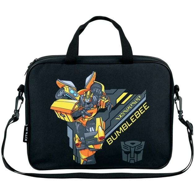 Шкільна текстильна сумка Kite Transformers TF26-589, для хлопчика - Фото 1 Шкільна текстильна сумка Kite Transformers TF26-589, для хлопчика - зображення 1