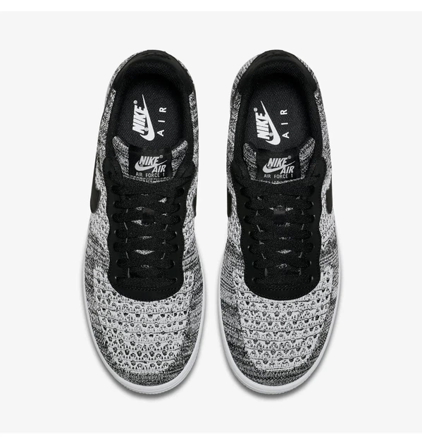 Кросівки NK Air Force 1 Flyknit 2.0 сірий 41 - Фото 3 Кросівки NK Air Force 1 Flyknit 2.0 сірий 41 - зображення 3