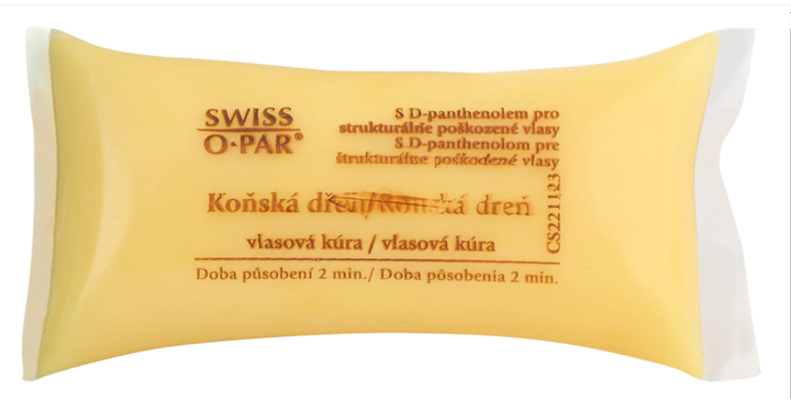 Маска для волосся з кінським кістковим мозком Swiss-o-Par, 25 мл - Фото 1 Маска для волосся з кінським кістковим мозком Swiss-o-Par, 25 мл - изображение 1