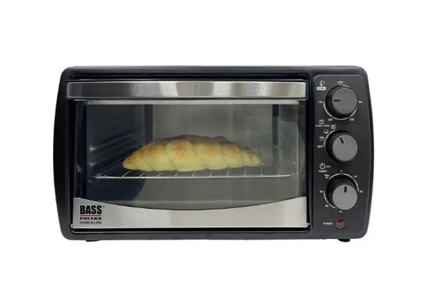 Електрична піч настільна духовка з грилем та сушкою 15 л 1200W Bass Polska BH 10373 - Фото 2 Електрична піч настільна духовка з грилем та сушкою 15 л 1200W Bass Polska BH 10373 - зображення 2