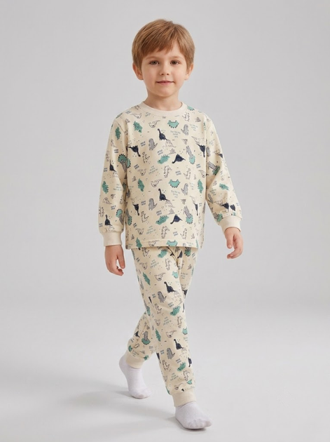 Пижама для мальчика 122 Белый MINIMODA (750946-122) - Фото 4 Пижама для мальчика 122 Белый MINIMODA (750946-122) - изображение 4