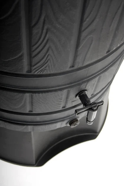 Резервуар для дождевой воды 265 л УФ-стабилизированный HDPE черный 648х1128 мм - изображение 5