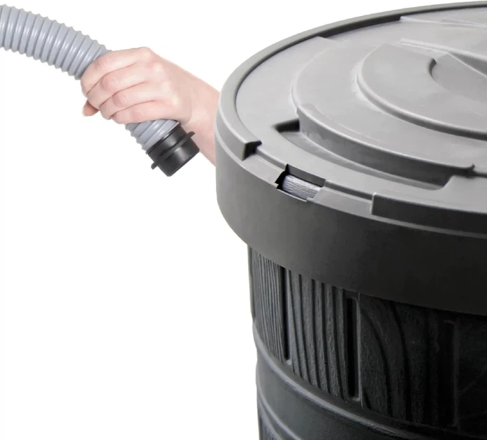 Резервуар для дождевой воды 265 л УФ-стабилизированный HDPE черный 648х1128 мм - изображение 7