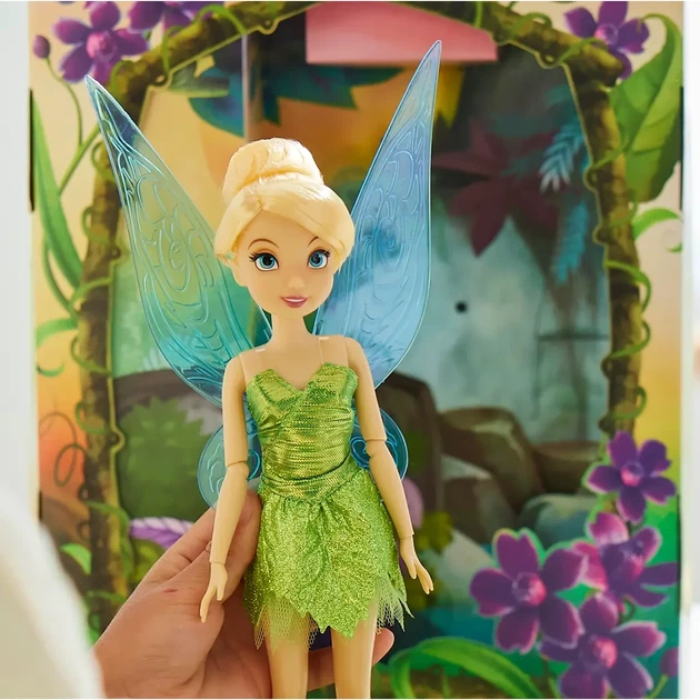 Кукла фея Динь-Динь 30 см Дисней Питер Пэн — Принцесса Disney Story Doll Tinker Bell - изображение 8