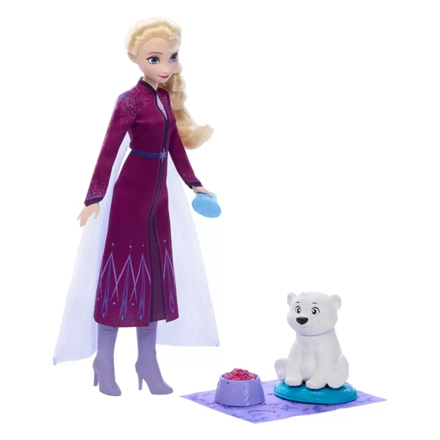 Кукла Эльза с мишкой 29 см Дисней Холодное сердце 2 Mattel (JFG16) — Принцесса Disney Frozen Elsa - Фото 2 Кукла Эльза с мишкой 29 см Дисней Холодное сердце 2 Mattel (JFG16) — Принцесса Disney Frozen Elsa - изображение 2