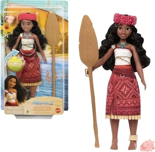 Лялька Моана Ваяна Принцеса Дісней Mattel 29 см (JBT37) — Disney Princess Moana Doll - Фото 7 Лялька Моана Ваяна Принцеса Дісней Mattel 29 см (JBT37) — Disney Princess Moana Doll - зображення 7