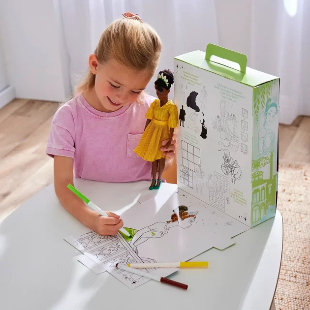 Лялька Тіана 30 см Дісней Принцеса і жаба — Принцеса Disney Story Doll Tiana - зображення 8