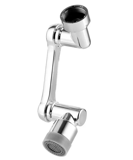 Насадка на кран Faucet splash head Поворотна головка – аератор для змішувача Поворотна головка на 1080 - зображення 6
