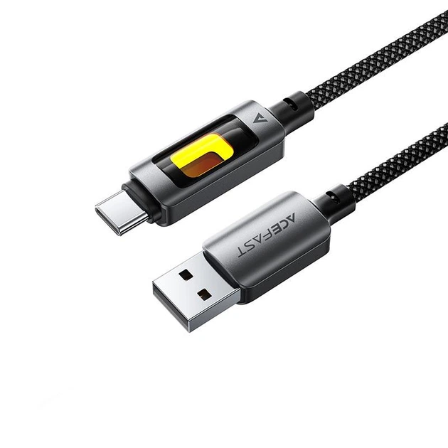 Кабель ACEFAST USB-A to USB-C fantasy color series braided Charging data cable C21-04 |1.2m, 3A| 5209321 - Фото 3 Кабель ACEFAST USB-A to USB-C fantasy color series braided Charging data cable C21-04 |1.2m, 3A| 5209321 - изображение 3