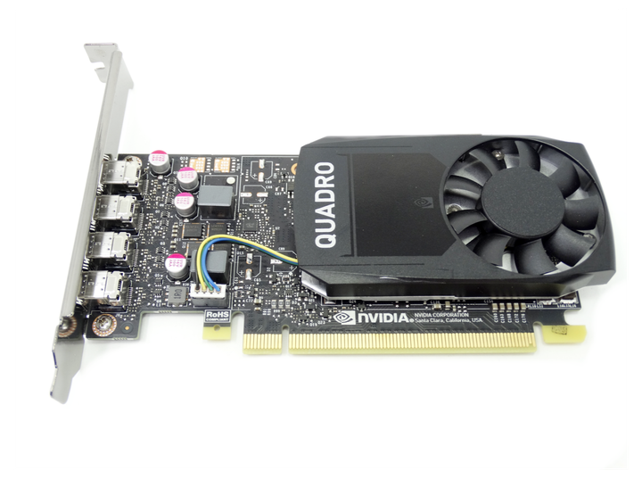 Дискретна відеокарта nVidia Quadro P1000, 4 GB GDDR5, 128-bit / miniDP б/в - Фото 4 Дискретна відеокарта nVidia Quadro P1000, 4 GB GDDR5, 128-bit / miniDP б/в - зображення 4