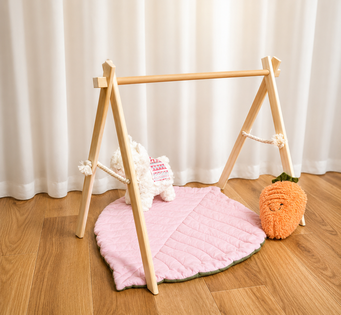 Напольный мобиль без игрушек Детский игровой тренажер Стойка Baby Gym - Фото 2 Напольный мобиль без игрушек Детский игровой тренажер Стойка Baby Gym - изображение 2