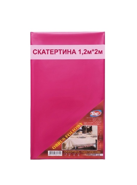 Скатерть полиэтиленовая Toppack 120х200см - Фото 1 Скатерть полиэтиленовая Toppack 120х200см - изображение 1