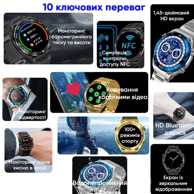 Наручний годинник SK4 Ultimate Gold - изображение 9