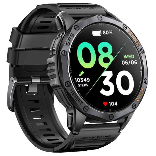 Розумний смарт годинник Smart GPS Max Black, 2 ремінці - Фото 8 Розумний смарт годинник Smart GPS Max Black, 2 ремінці - изображение 8