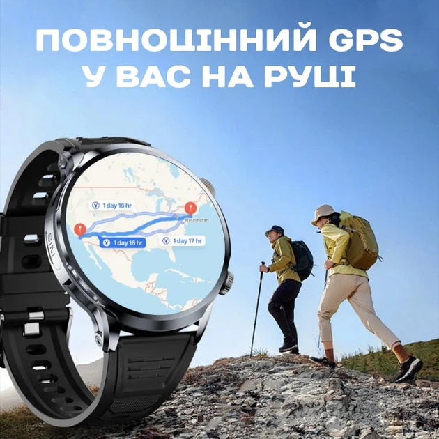 Розумний смарт годинник Smart Technology з SIM-картою - Фото 3 Розумний смарт годинник Smart Technology з SIM-картою - изображение 3