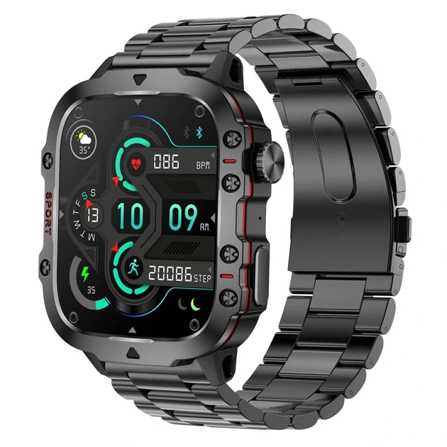 Розумний смарт годинник Smart Expert Nano Steel, 2 ремінці - Фото 3 Розумний смарт годинник Smart Expert Nano Steel, 2 ремінці - изображение 3
