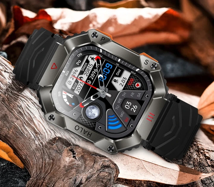 Розумний смарт годинник Smart Racer K+ Black з компасом - Фото 9 Розумний смарт годинник Smart Racer K+ Black з компасом - зображення 9