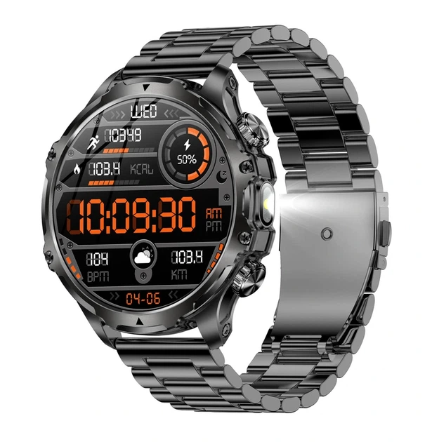 Розумний смарт годинник Smart Turbo Power Steel, 2 ремінці - Фото 7 Розумний смарт годинник Smart Turbo Power Steel, 2 ремінці - зображення 7