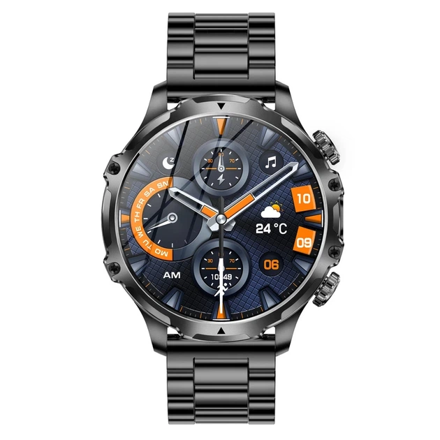 Розумний смарт годинник Smart Turbo Power Steel, 2 ремінці - Фото 9 Розумний смарт годинник Smart Turbo Power Steel, 2 ремінці - зображення 9