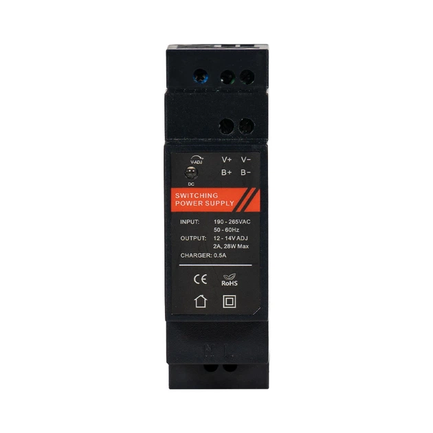 Источник бесперебойного питания Kraft PSU-1202DIN(P) с креплением на DIN-рейку (43-00106) - изображение 2
