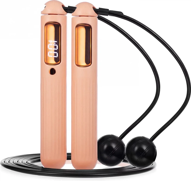 Skakanka bezprzewodowa z licznikiem Gymtek Smart Motion Bluetooth G-05178 Różowa (5905399051785) - Zdjęcie 13 Skakanka bezprzewodowa z licznikiem Gymtek Smart Motion Bluetooth G-05178 Różowa (5905399051785) - obraz 13