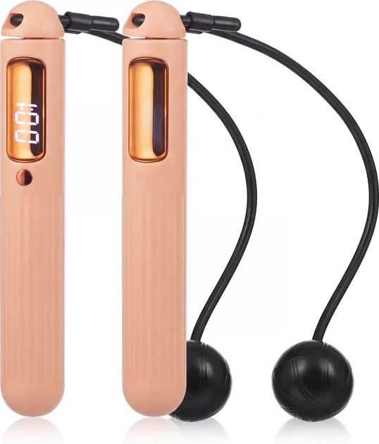 Skakanka bezprzewodowa z licznikiem Gymtek Smart Motion Bluetooth G-05178 Różowa (5905399051785) - Zdjęcie 2 Skakanka bezprzewodowa z licznikiem Gymtek Smart Motion Bluetooth G-05178 Różowa (5905399051785) - obraz 2