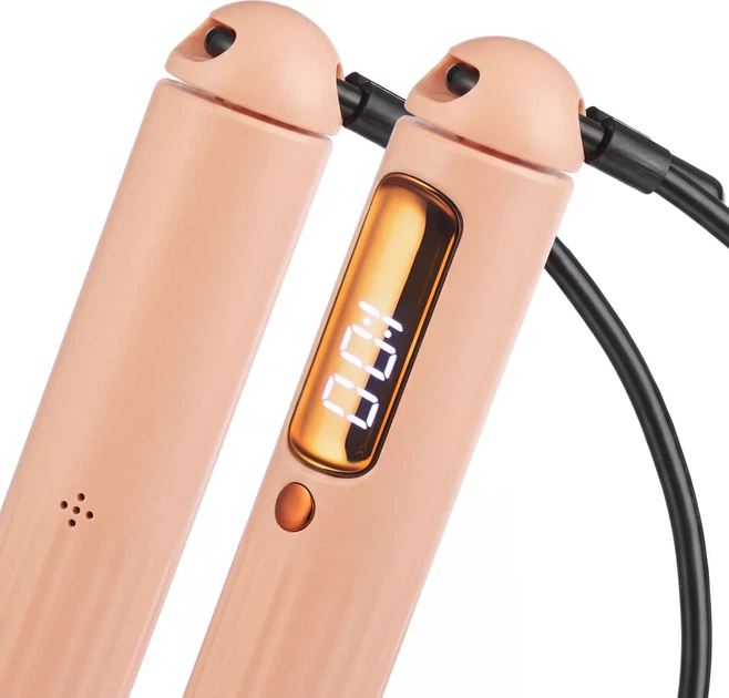 Skakanka bezprzewodowa z licznikiem Gymtek Smart Motion Bluetooth G-05178 Różowa (5905399051785) - Zdjęcie 4 Skakanka bezprzewodowa z licznikiem Gymtek Smart Motion Bluetooth G-05178 Różowa (5905399051785) - obraz 4