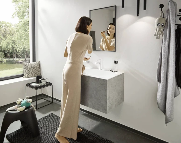 HANSGROHE Finoris Смеситель для раковины, белый матовый (76023700) - изображение 3