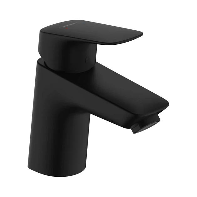 HANSGROHE Logis Змішувач для раковини, чорний матовий (71077670) - Фото 1 HANSGROHE Logis Змішувач для раковини, чорний матовий (71077670) - зображення 1
