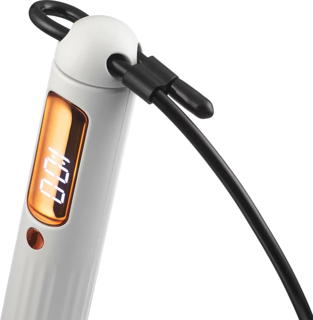 Skakanka bezprzewodowa z licznikiem Gymtek Smart Motion Bluetooth G-42761 Szara (5905884427613) - Zdjęcie 5 Skakanka bezprzewodowa z licznikiem Gymtek Smart Motion Bluetooth G-42761 Szara (5905884427613) - obraz 5