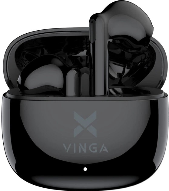 Наушники Vinga HBT065 Bluetooth Black (HBT065BK) - Фото 1 Наушники Vinga HBT065 Bluetooth Black (HBT065BK) - изображение 1