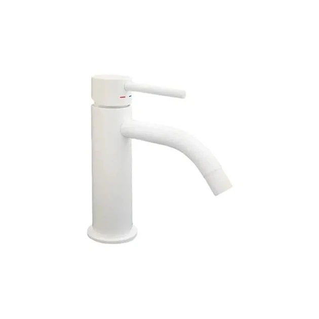 Paffoni Light Смеситель для раковины, белый матовый (LIG071BO) - изображение 4