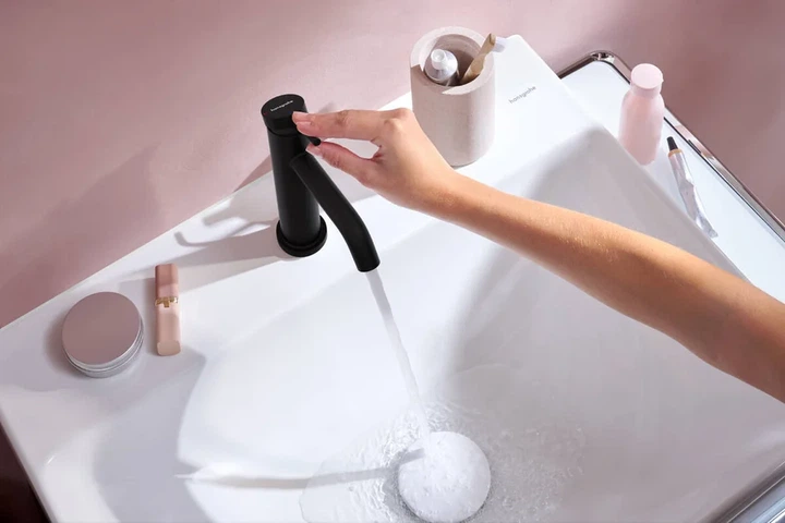 Hansgrohe Tecturis S Смеситель для раковины, черный матовый (73314670) - изображение 2