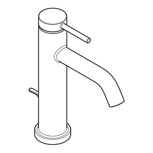 HANSGROHE Tecturis S Змішувач для раковини, матова бронза (73314140) - зображення 5