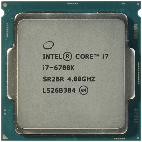 Процесор Intel Core i7 6700K LGA 1151v1 (BX80662I76700K) Б/В - Фото 1 Процесор Intel Core i7 6700K LGA 1151v1 (BX80662I76700K) Б/В - изображение 1