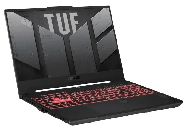 Ноутбук ASUS TUF Gaming A17 FA707NUG-HX176 17.3" FHD 144 Гц / AMD Ryzen 7 7735HS / GeForce RTX 4050 6GB / 16GB DDR5 / SSD 1TB / Windows 11 / Mecha Gray - изображение 3