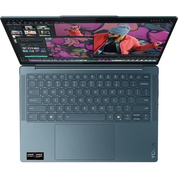 Ноутбук Lenovo Yoga Slim 7 14AKP10 14" OLED / Ryzen AI 7 350 / 32GB / 1TB SSD / Radeon 860M (83JY0044RM) - Фото 5 Ноутбук Lenovo Yoga Slim 7 14AKP10 14" OLED / Ryzen AI 7 350 / 32GB / 1TB SSD / Radeon 860M (83JY0044RM) - зображення 5