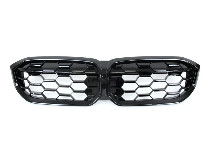 Ноздри решетки радиатора переднего бампера BMW 3 G20 / G21 LCI 2022-2025 Diamond Black - изображение 3