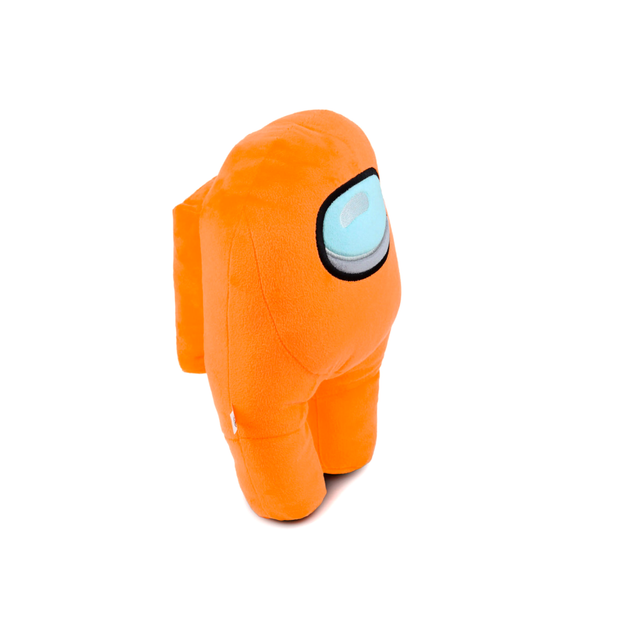 М'яка іграшка космонавт Among Us 20 см для дітей жовтогарячий Weber Toys MC-5387 - зображення 2