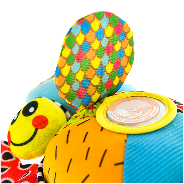 Подвеска для коляски с вибрацией и звуком для малышей 27х20 см ткань Mioobaby MC-7739 - Фото 2 Подвеска для коляски с вибрацией и звуком для малышей 27х20 см ткань Mioobaby MC-7739 - изображение 2