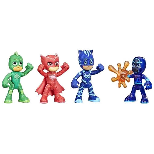 Набор фигурок Герои в масках 4 шт для игр Hasbro MC-7744 - изображение 3