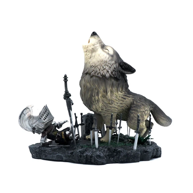 Фигурка Великий Серый Волк Сиф Great Grey Wolf Sif Dark Souls Дарк Соулс диорама 21 см - Фото 4 Фигурка Великий Серый Волк Сиф Great Grey Wolf Sif Dark Souls Дарк Соулс диорама 21 см - изображение 4