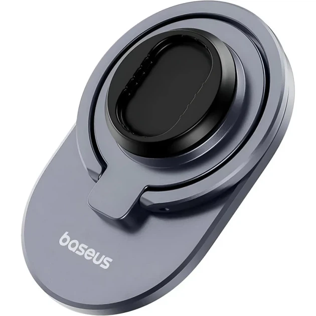 Вело- Мото- держатель Baseus PrimeTrip Stick-on Магнитный Цинк + ABS 85x58 мм Cosmic Black - Фото 4 Вело- Мото- держатель Baseus PrimeTrip Stick-on Магнитный Цинк + ABS 85x58 мм Cosmic Black - изображение 4