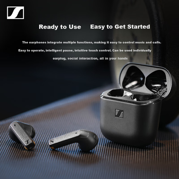 Наушники Sennheiser ACCENTUM TWS OWS Black - изображение 2