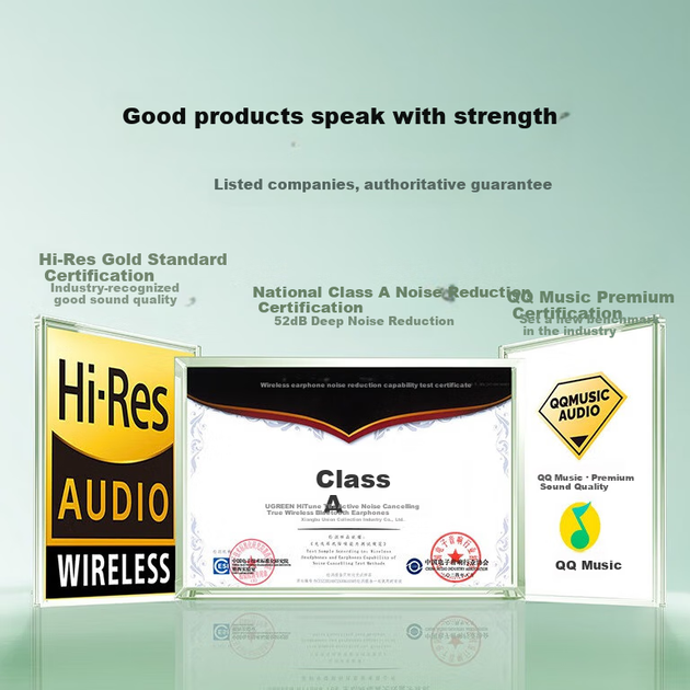 Навушники UGREEN HiTune T6s TWS ANC - зображення 6