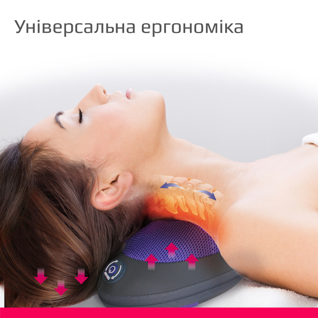 Масажна подушка з підігрівом B.Well MED-420 (MED-420-2627) - зображення 5