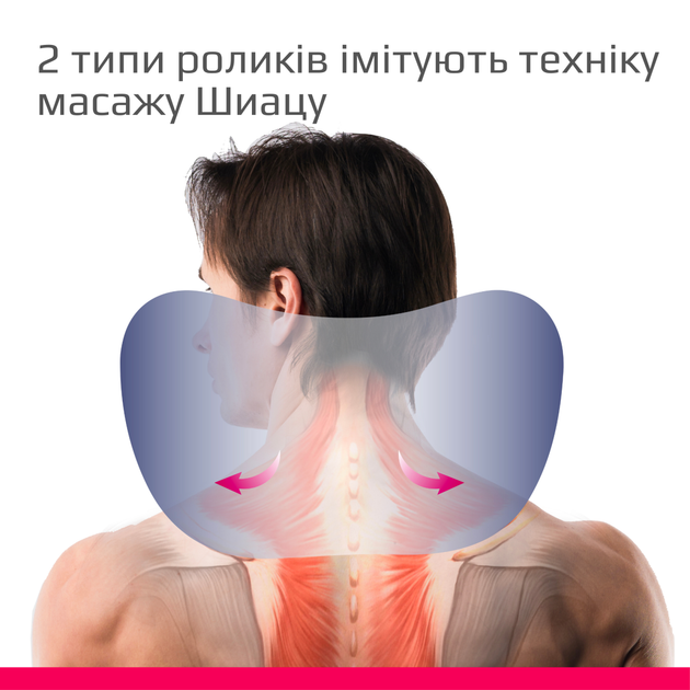 Масажна подушка з підігрівом B.Well MED-420 (MED-420-2627) - зображення 6