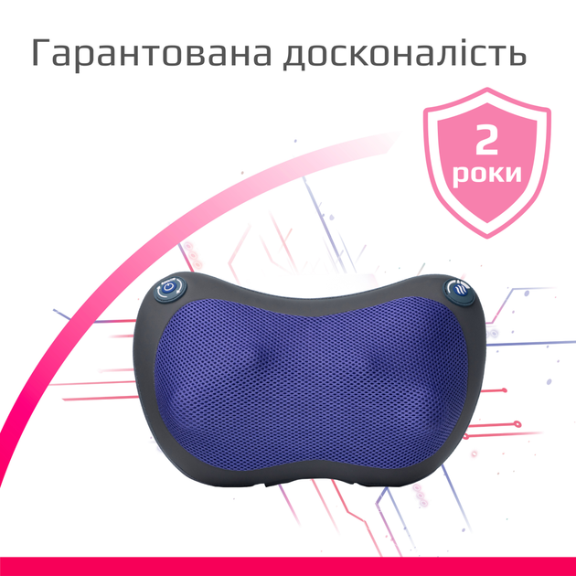 Масажна подушка з підігрівом B.Well MED-420 (MED-420-2627) - зображення 9