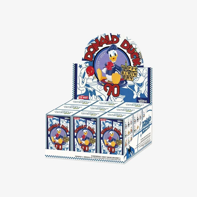 Колекційна фігурка Disney Donald Duck 90th anniversary Дональд Дак pop mart, 1 шт - зображення 2