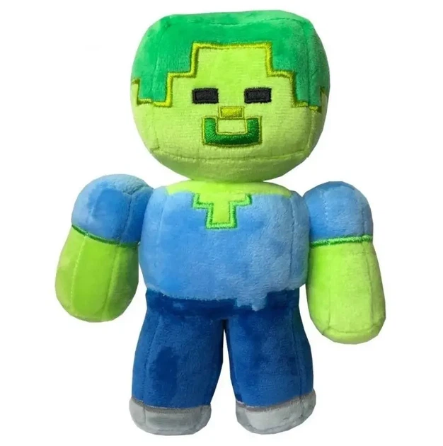 Мягкая игрушка Minecraft Зомби Zombie 21 см - Фото 1 Мягкая игрушка Minecraft Зомби Zombie 21 см - изображение 1